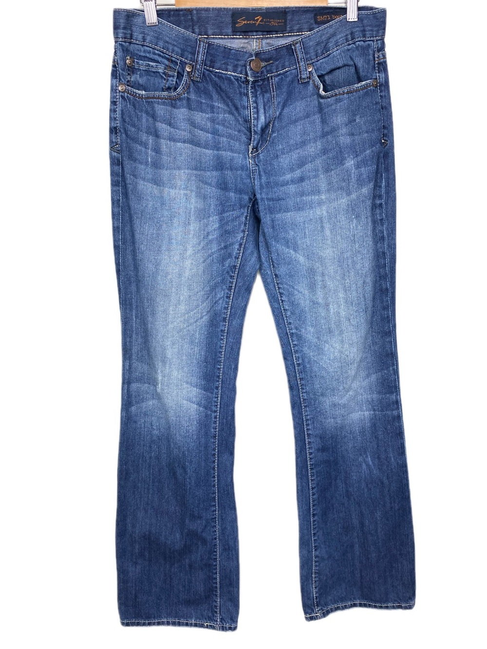 Seven7 SM71 Bootcut Jeans Women’s Medium Wash Denim